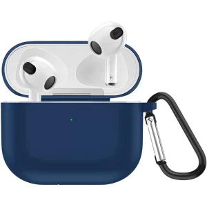 Ultrakönnyű szilikon védőtok az Apple Airpods 3-nak! Precíz tervezés és méretezés, könnyen felhelyezhető, roncsolás nélkül eltávolítható, véd a portól, karcoktól. Karabínerrel ellátott kivitel.