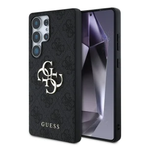 A prémium kategóriás Guess PU 4G Metal Logo hátlap elegáns, jellegzetes 4G mintával és a GUESS logóval kiegészítve.