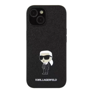 Válassza a Karl Lagerfeld Fixed Glitter Metal Ikonik tokot, és adjon hozzá elegáns csillámos védelmet telefonjához.