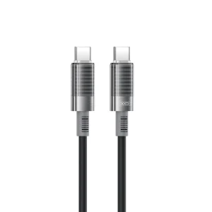 Az XO NB-Q282B PD egy kiváló minőségű kábel USB-C és USB-C csatlakozókkal, amelyet úgy terveztek, hogy maximális kényelmet és hatékonyságot biztosítson a mindennapi használat során.