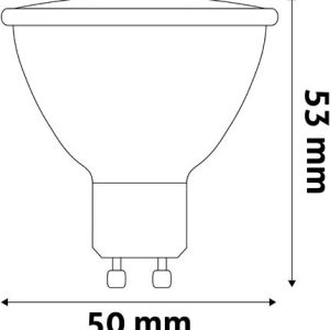 LED égők GU10-es foglalattal
