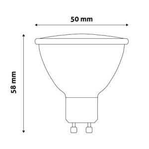 LED égők GU10-es foglalattal