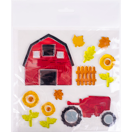 Ablakzselé 25x20 cm farm és traktor 1 Ablakzselé 25x20 cm farm és traktor
