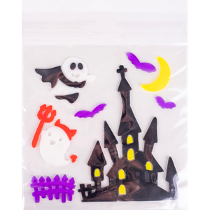 Ablakzselé 25x20 cm szellemkastély