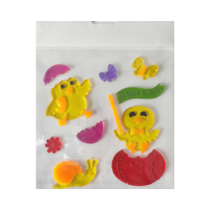 Ablakzselé csibék 20x25 cm