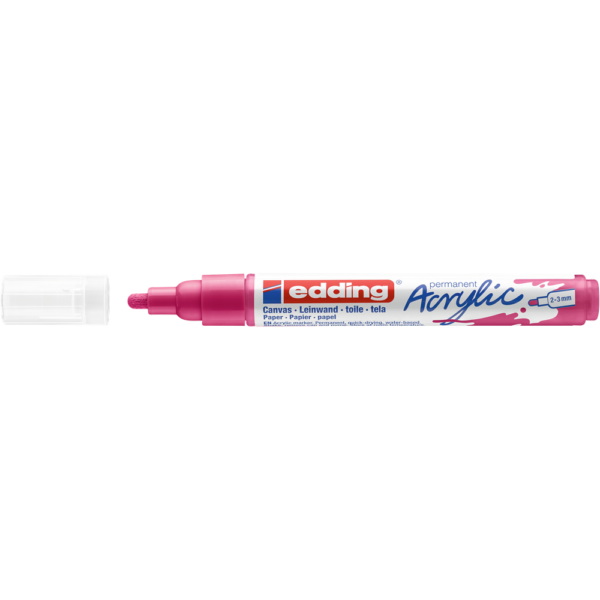 Akril marker 2 3 mm EDDING 5100 Magenta D10 i123223