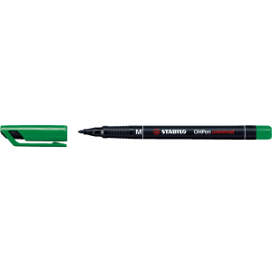 Alkoholos marker 1mm, STABILO OHPen M zöld