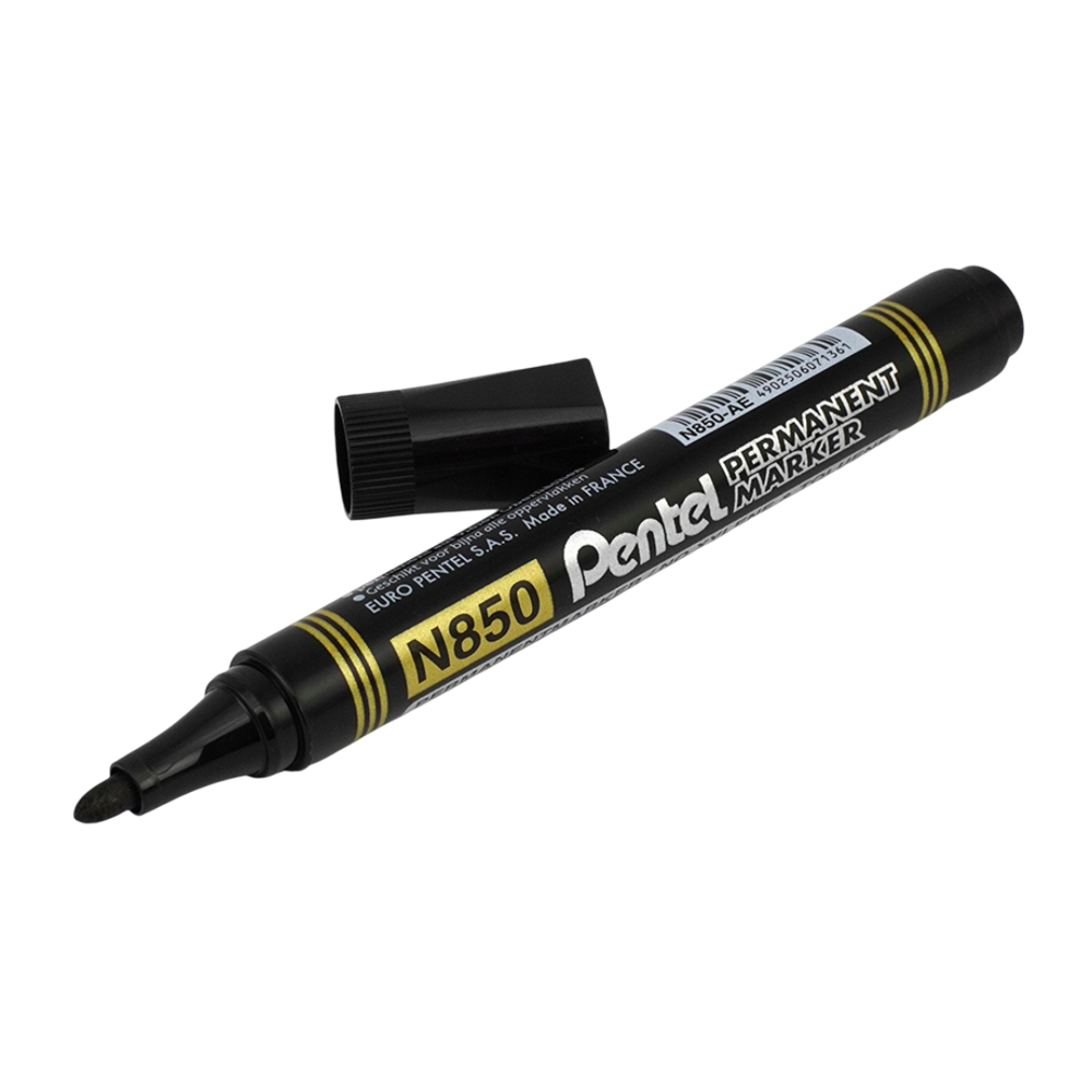 Alkoholos marker 2,1mm kerek N850-AE Pentel fekete 2 Alkoholos marker 2,1mm kerek N850-AE Pentel fekete - Image 2