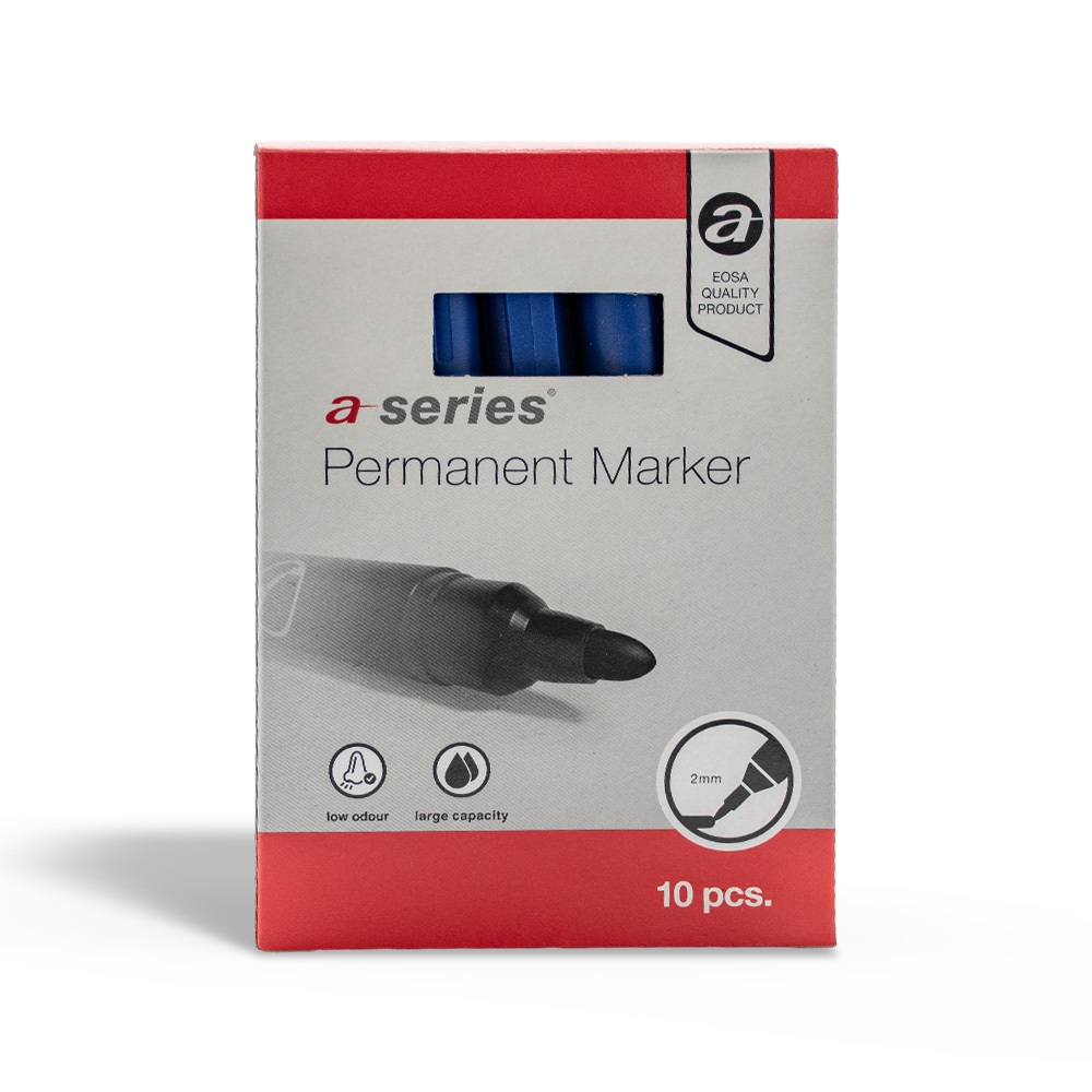 Alkoholos marker 3mm, kerek végű A-series kék 3 Alkoholos marker 3mm, kerek végű A-series kék - Image 3