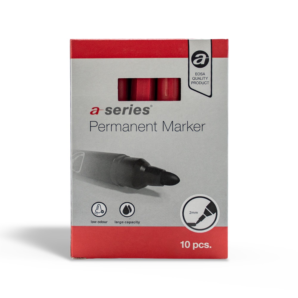 Alkoholos marker 3mm, kerek végű A-series piros 3 Alkoholos marker 3mm, kerek végű A-series piros - Image 3