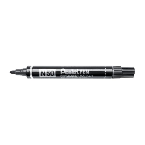 Alkoholos marker 4 3mm kerek hegyu N50 AE Pentel fekete i41179