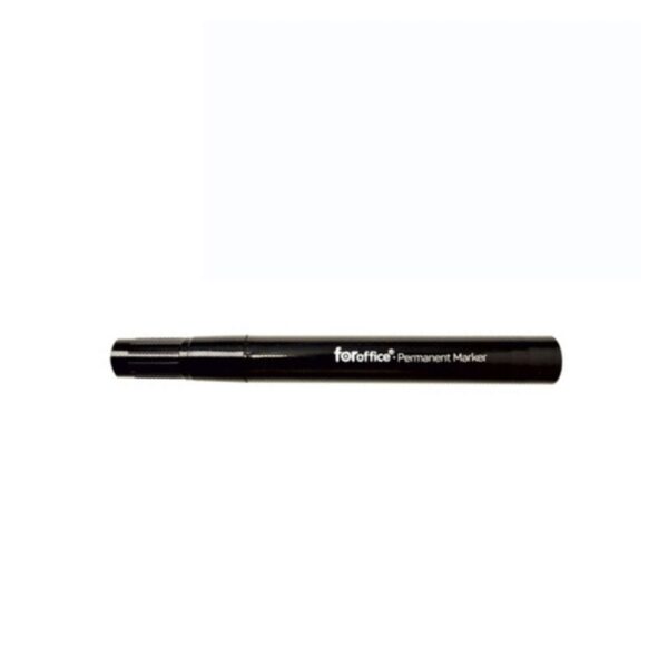 Alkoholos marker alkoholos 3mm kerek hegyu Foroffice fekete i601241