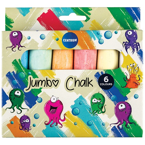 Aszfaltkréta Centrum színes 6 db-os klt. 1 Aszfaltkréta Centrum színes 6 db-os klt.