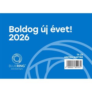 Asztali naptár TA-23 2026. Bluering®