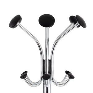 Ruhafogas, fém váz, műanyag gombokkal, ALBA "Chromy", króm