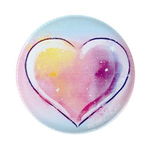 Matrica, tépőzáras, Classy Plus táskához, BELMIL "Rainbow Love"