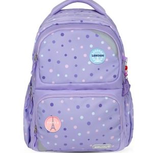 Iskolatáska, BELMIL "Maxi Pack Purple Dots"