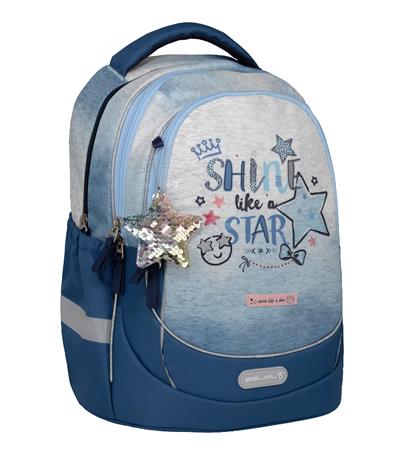 Iskolatáska, BELMIL "Leisure Plus Shine like a Star Jeans" 2 Iskolatáska, BELMIL "Leisure Plus Shine like a Star Jeans"