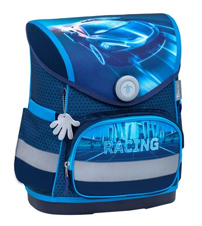 Iskolatáska, BELMIL "Compact Racing Blue Neon" 2 Iskolatáska, BELMIL "Compact Racing Blue Neon"