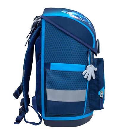Iskolatáska, BELMIL "Compact Racing Blue Neon" 3 Óvodai és iskolatáskák