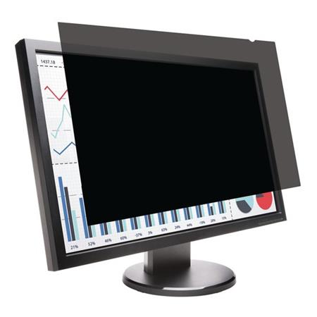 Monitorszűrő, betekintésvédelem, 24" 16:9 monitorhoz, 532x299mm, levehető, KENSINGTON 1 KENSINGTON