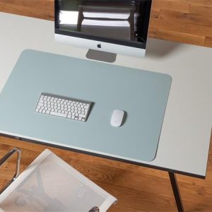 Könyökalátét, PP, 90x60 cm, RS OFFICE, "Puro Sens Stijl Soft Aqua"