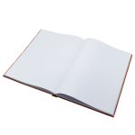 Beírókönyv A4, 192lap, keményfedeles, egyszínű, Bluering kockás - Image 2