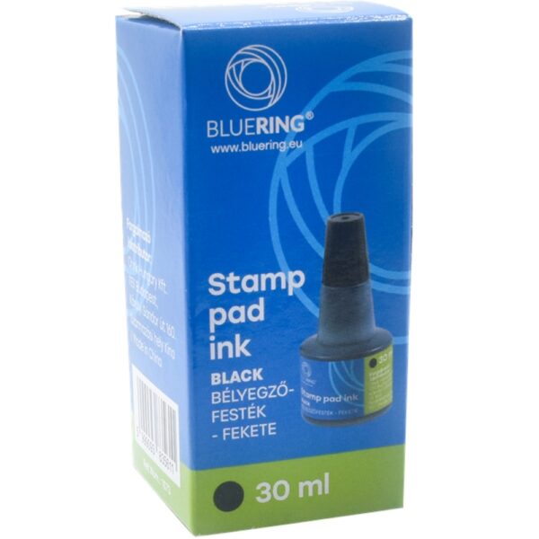 Belyegzofestek 30ml Bluering Flower fekete i474285