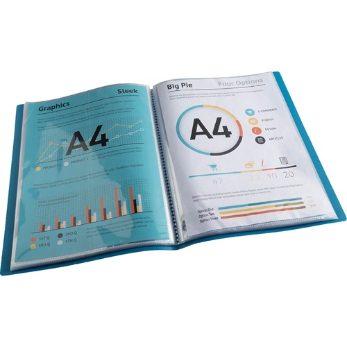 Bemutatómappa Exacompta Maia A/4 20 részes PP vegyes színek 2 Bemutatómappa Exacompta Maia A/4 20 részes PP vegyes színek - Image 2
