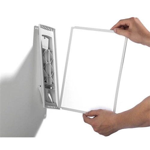 Bemutatótábla-tartó Durable Sherpa fali 10 db-os táblával (5 szürke + 5 fekete panellel) 2 Bemutatótábla-tartó Durable Sherpa fali 10 db-os táblával (5 szürke + 5 fekete panellel) - Image 2