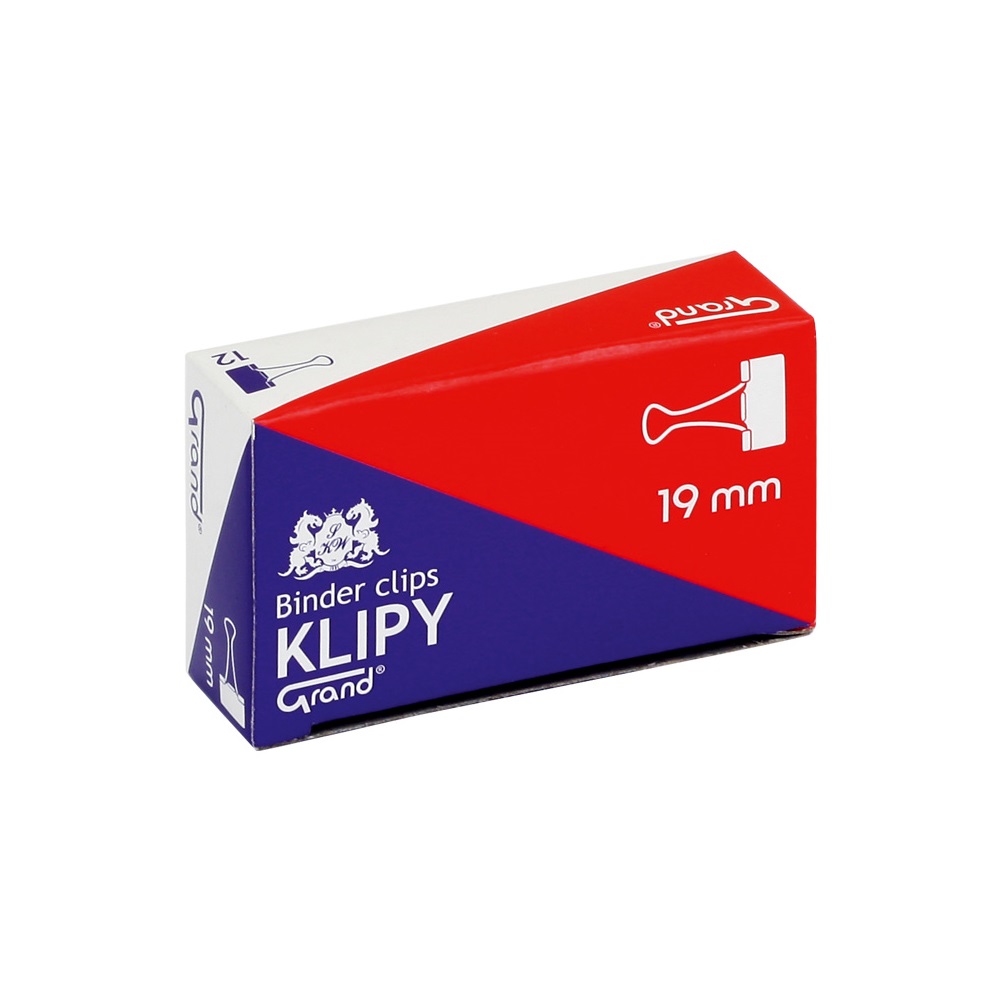 Binderkapocs 19mm, 12 db/doboz, Grand 2 Binderkapocs 19mm, 12 db/doboz, Grand - Image 2