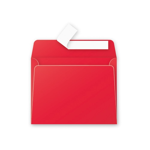 Boríték Clairefontaine Pollen 9x14 cm szilikonos intenzív piros 1 Boríték Clairefontaine Pollen 9x14 cm szilikonos intenzív piros