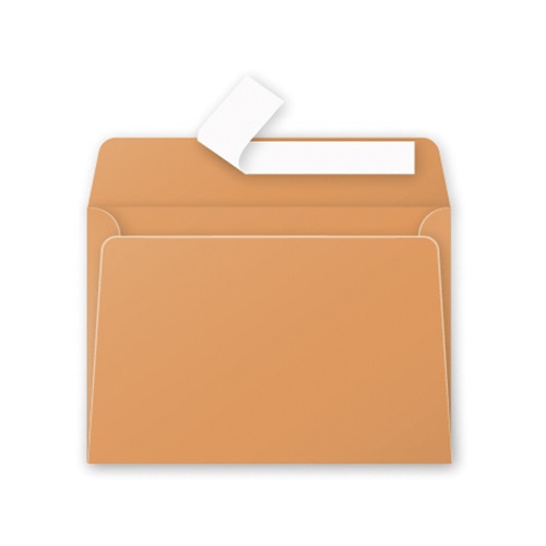 Boríték Clairefontaine Pollen LC/6 szilikonos narancssárga 1 Boríték Clairefontaine Pollen LC/6 szilikonos narancssárga