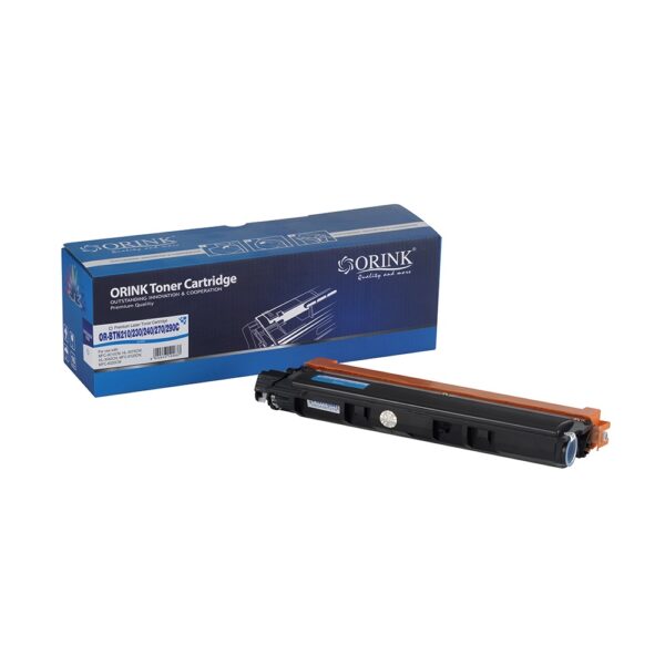 Brother TN210 TN230 TN240 TN270 TN3040 toner cyan ORINK i32384