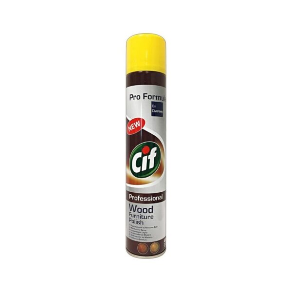 Butorapolo aerosol 400 ml Wood Furniture Polish Professional Cif i534158