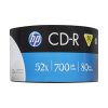 CD-R lemez, 700MB, 52x, 50 db, zsugor csomagolás, HP