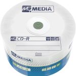 CD-R lemez, 700MB, 52x, 50 db, zsugor csomagolás, MYMEDIA (by VERBATIM)