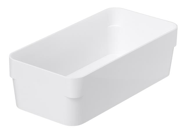 Fiókrendező, 20x6x10 cm, SMARTSTORE "Compact", fehér 1 SMARTSTORE