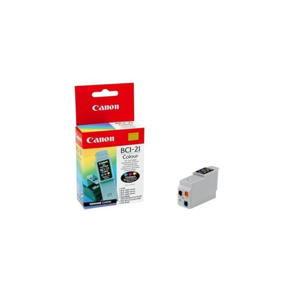 Canon BCI21 tintapatron color ORIGINAL leertekelt i106014