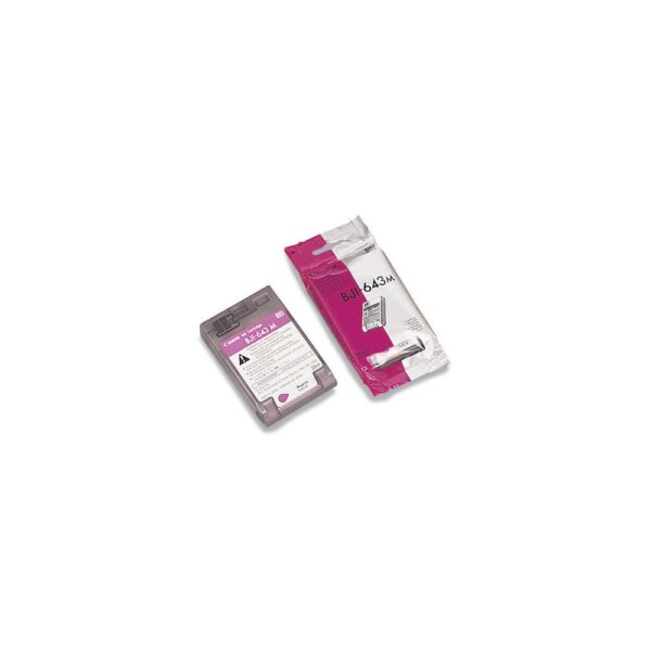 Canon BJI643 tintapatron magenta ORIGINAL leertekelt i106039