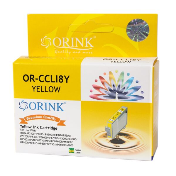 Canon CLI8 tintapatron yellow ORINK i93166