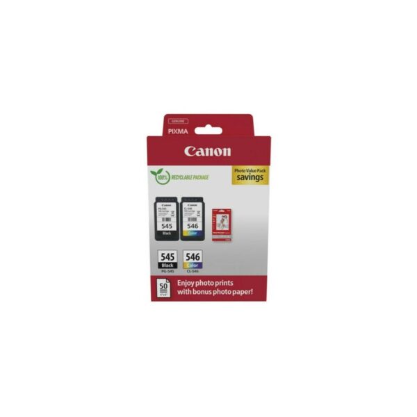 Canon PG545 CL546 tintapatron fotopapir multipack ORIGINAL i556272