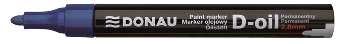 Lakkmarker, 2,8 mm, M, DONAU "D-oil", kék 2 Lakkmarker, 2,8 mm, M, DONAU "D-oil", kék