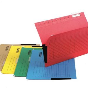 Függőmappa, oldalvédelemmel, karton, A4, DONAU, barna