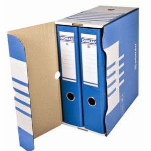 Archiválódoboz, A4, 155 mm, karton, DONAU, kék