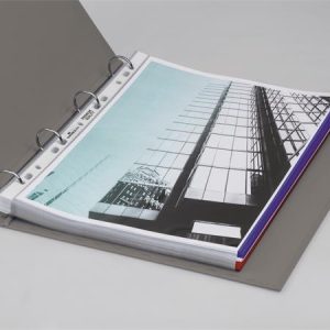 Genotherm, lefűzhető, PP, A4, 80 mikron, DURABLE "Prémium", fehér