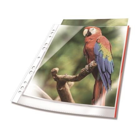 Genotherm, lefűzhető, PP, A4, 80 mikron, DURABLE "Prémium", piros 1 DURABLE