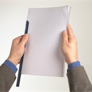 Iratsín borító, 1-100 lap, A4, DURABLE, áttetsző