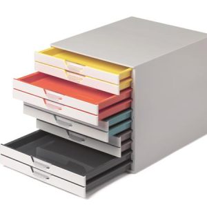 Műanyag fiókos és polcos tárolórendszerek