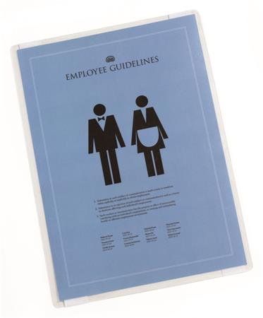 Hideglamináló fólia, A4, öntapadó, DURABLE "Sealit®"